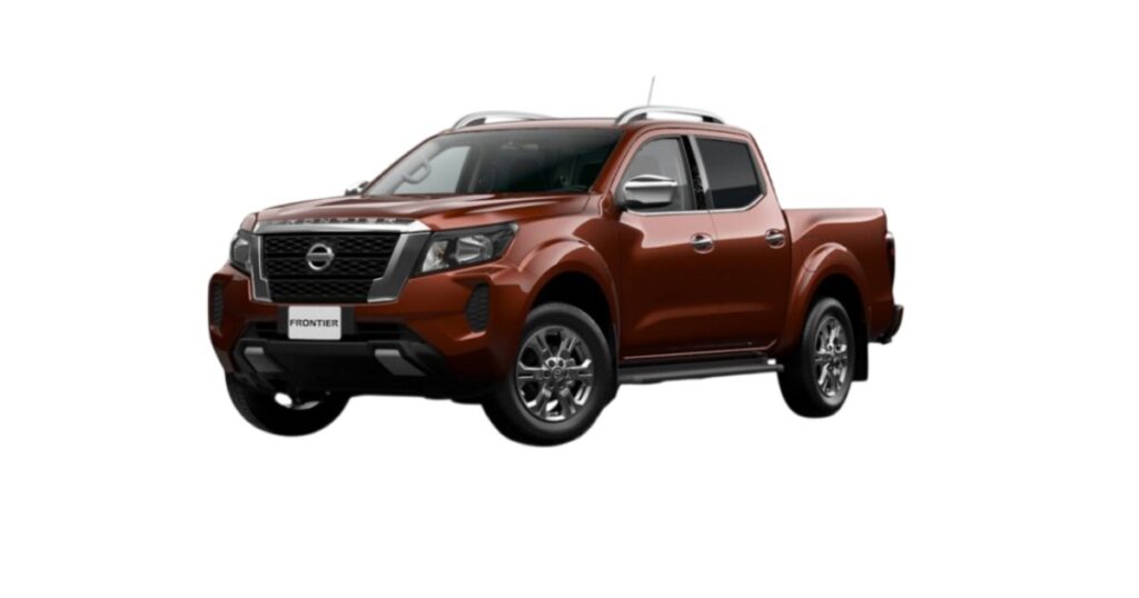 Nissan Frontier café doble cabina 4x4 para renting de flota empresarial en Costa Rica con Total Fleet